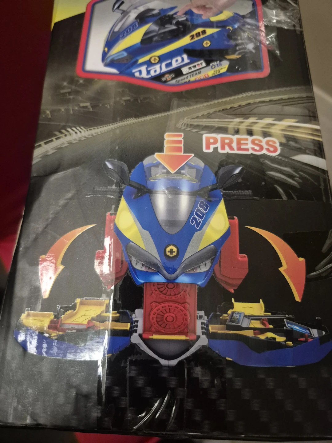 Motorcycle Racer Construction Toy Set - photo 4