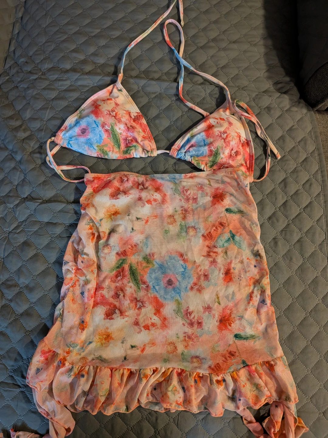 Three-Piece Beach  Cover up Set
