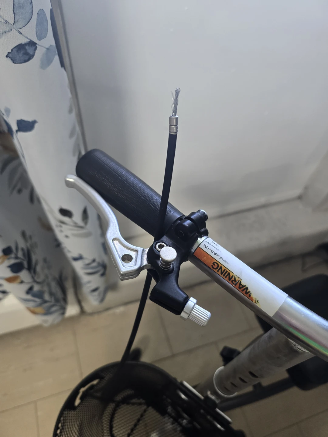 Steerable Knee Walker with Basket(read ad first - photo 3