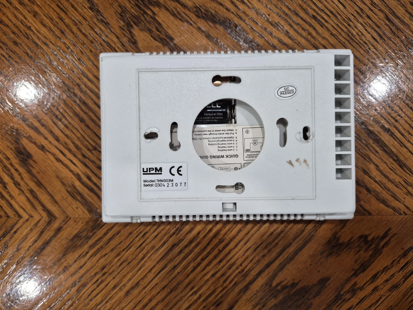 Programmable Thermostat (Model THM302M / THM303M) - photo 2