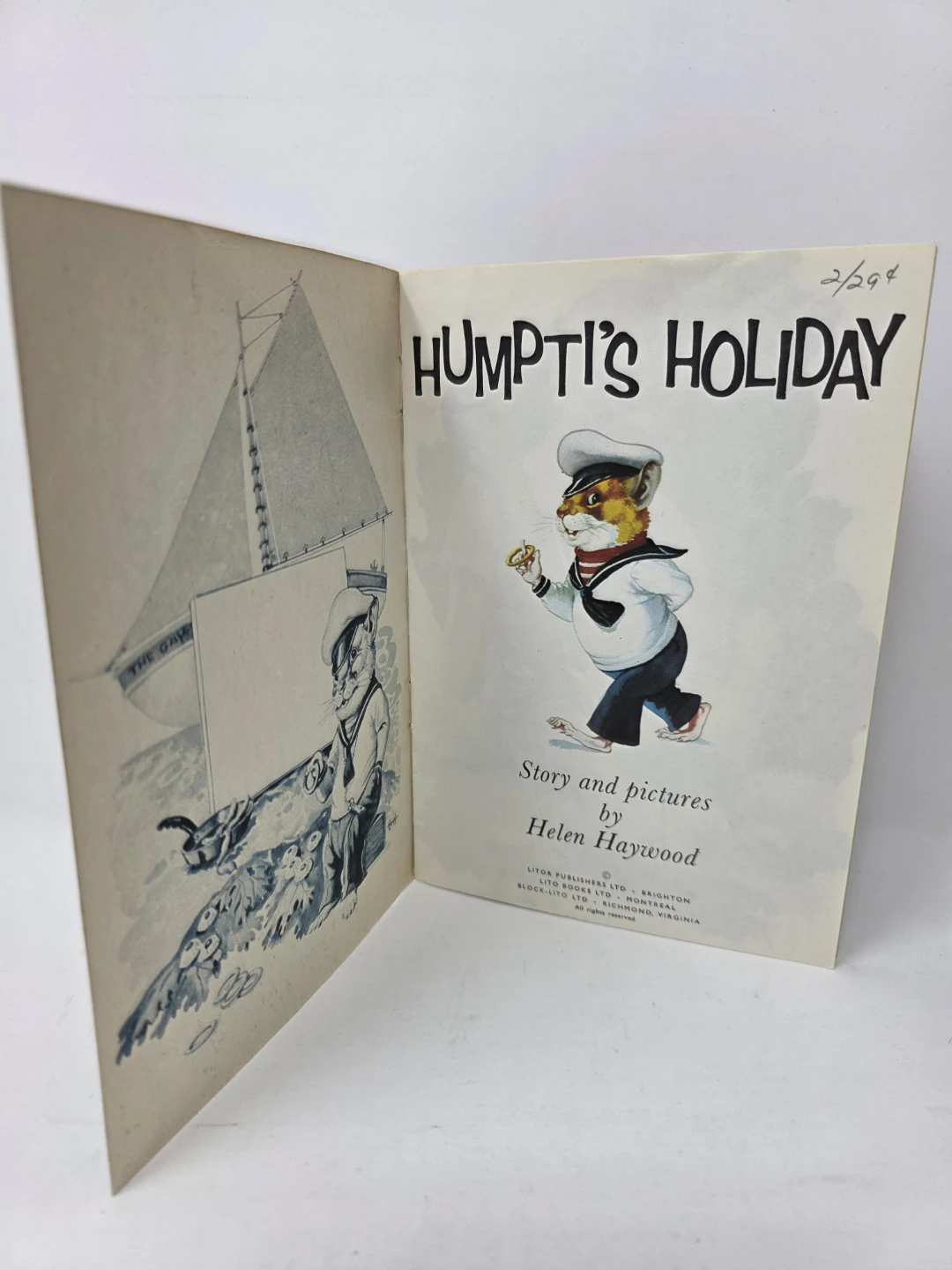 Humpti's Holiday Children's Book by Helen Haywood - photo 2