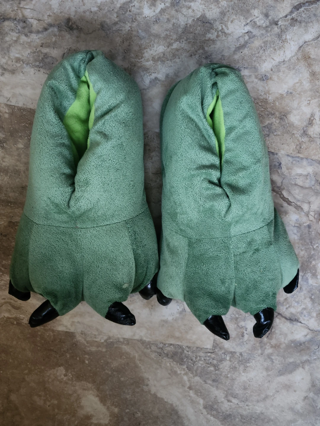 Green Dinosaur  MONSTER FEET