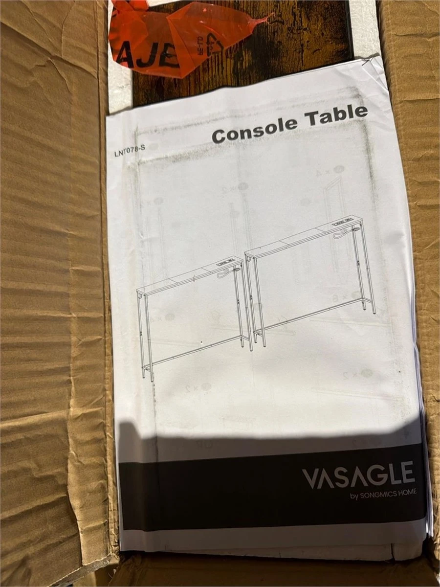 Thin Console Tables with Charging Station - photo 5