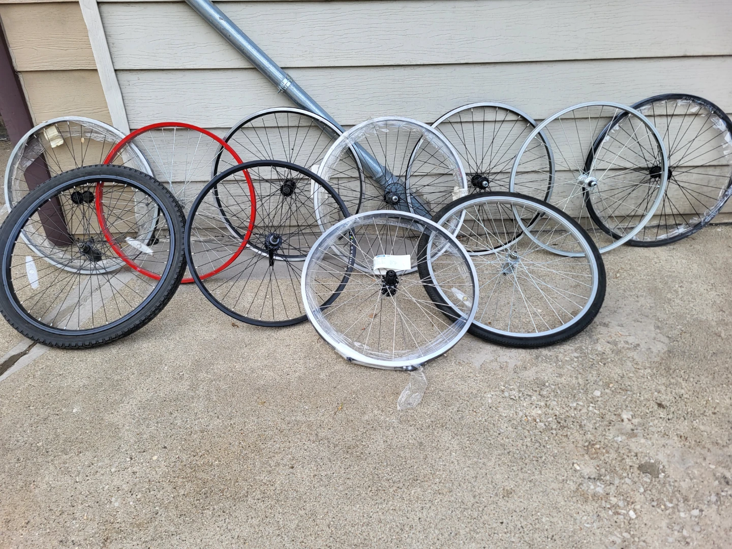 Assorted 26" Bicycle Wheels