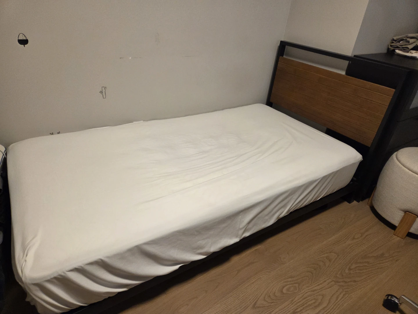Twin Bed Frame and Mattress - photo 3