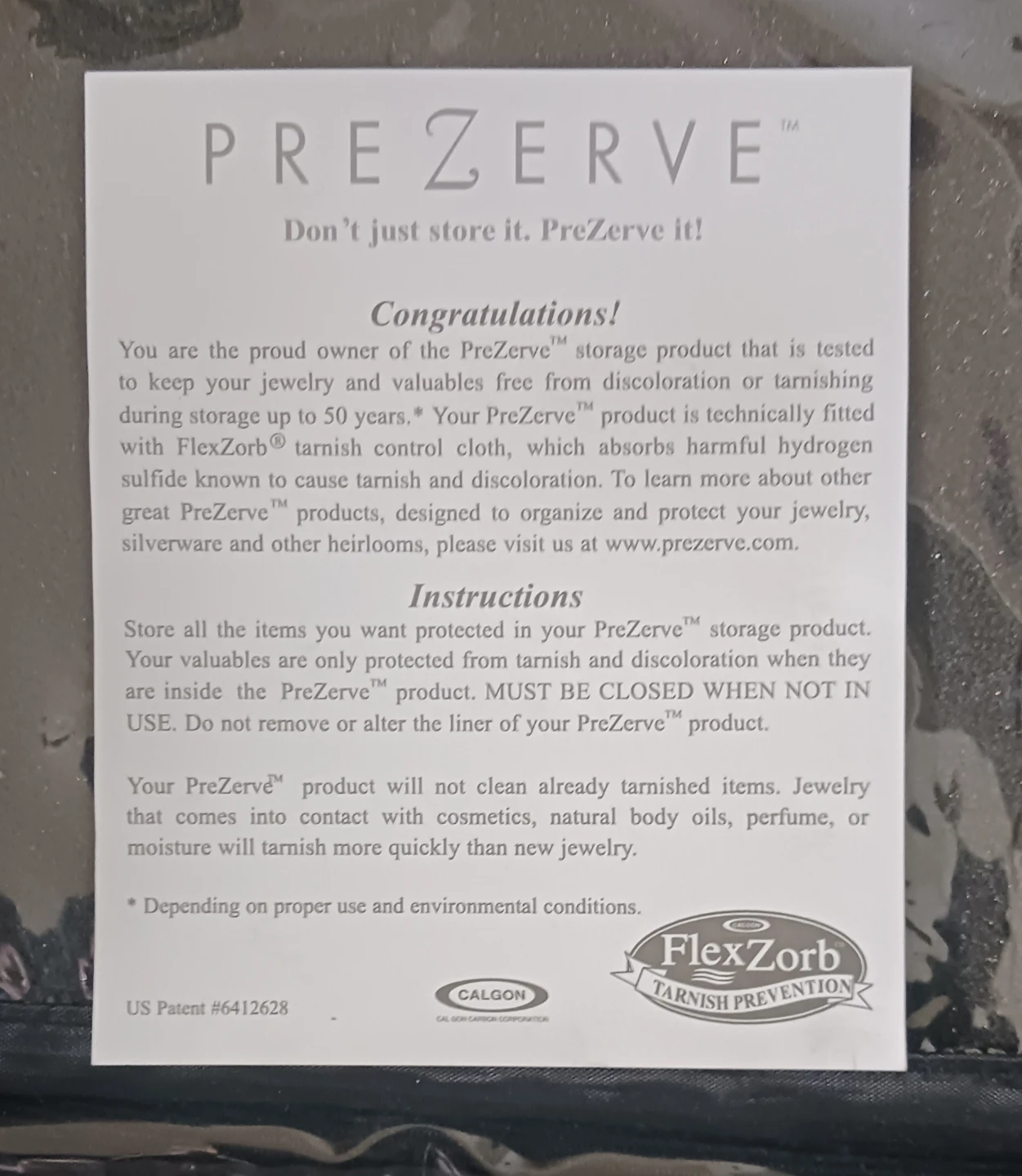 PreZerve Tarnish Prevention Jewelry Case - photo 5