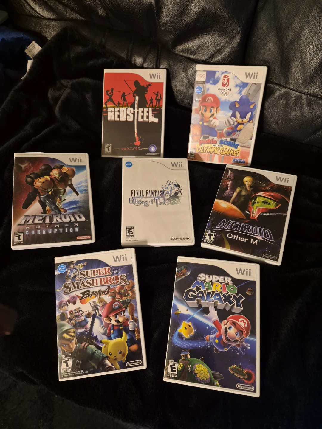 Lot of 7 Nintendo Wii Games