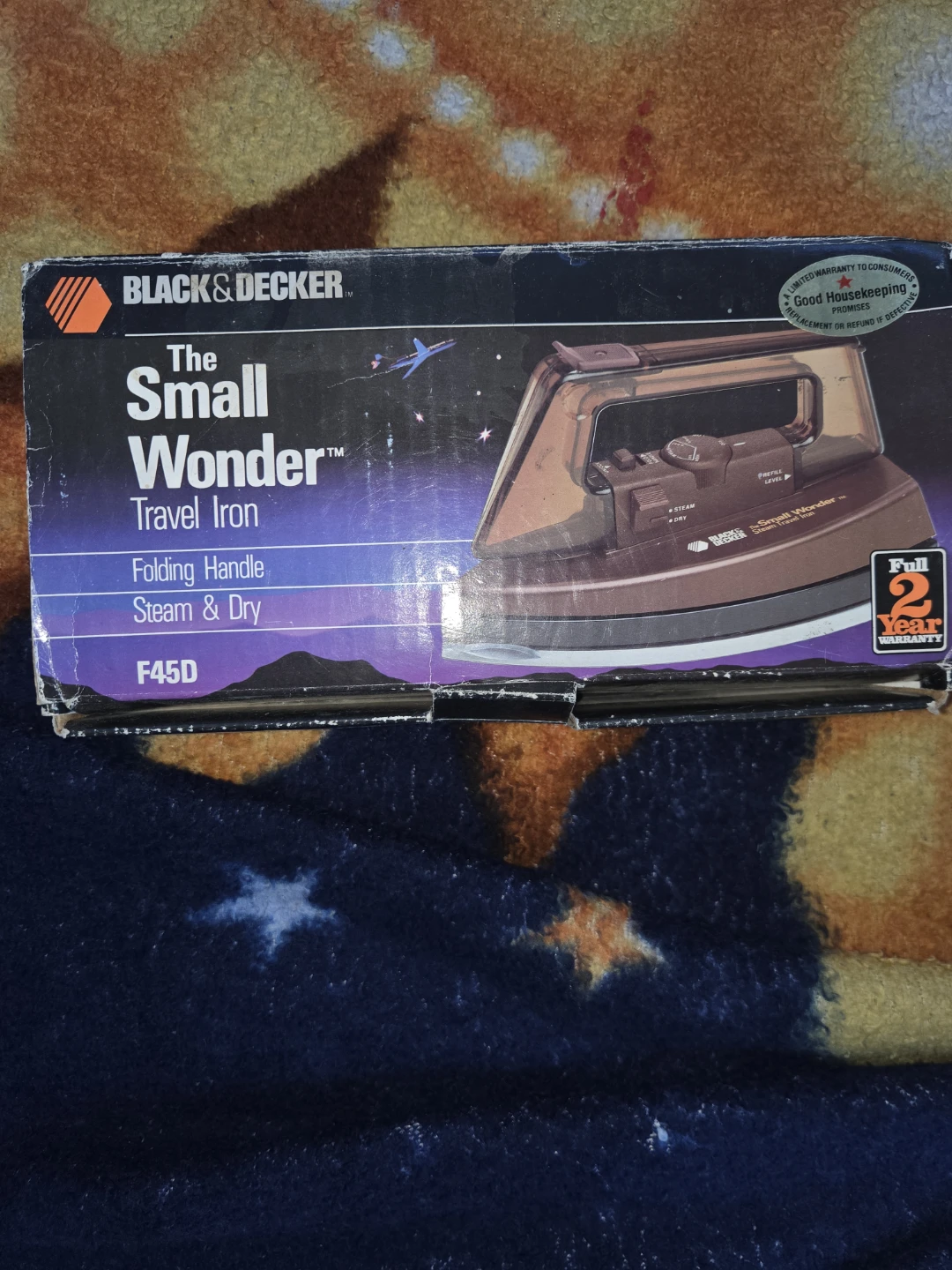 Black & Decker The Small Wonder Travel Iron F45D