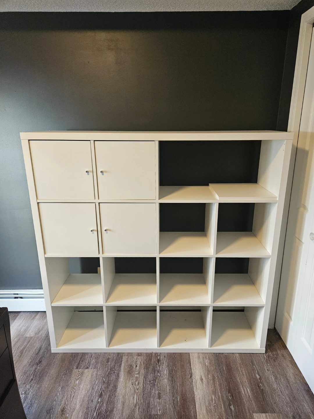 IKEA Kallax White Shelving Unit