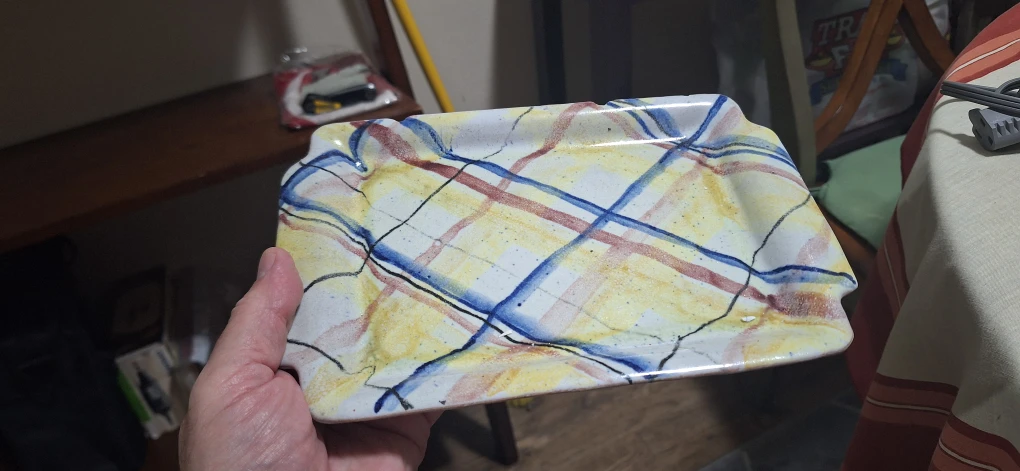Hand-painted Ceramic Tray
