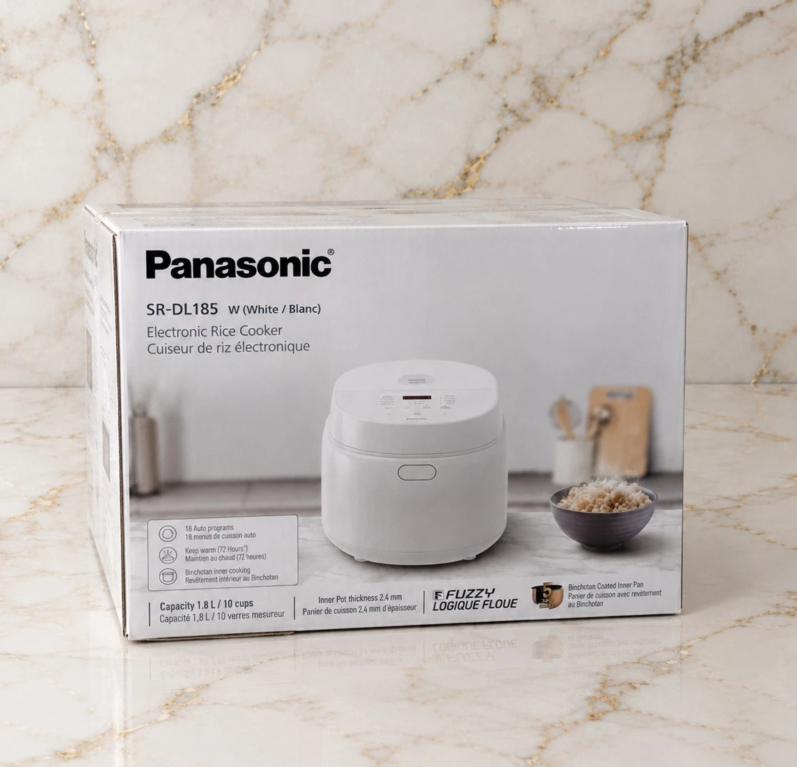 Retail Price $180-JAPANESE MADE Panasonic 10-Cup Rice Cooker