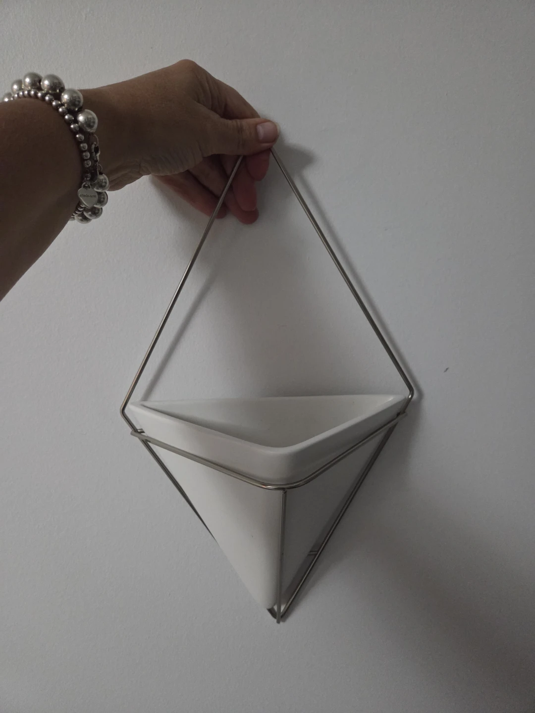 Set of 3 Geometric Wall Planters - photo 2