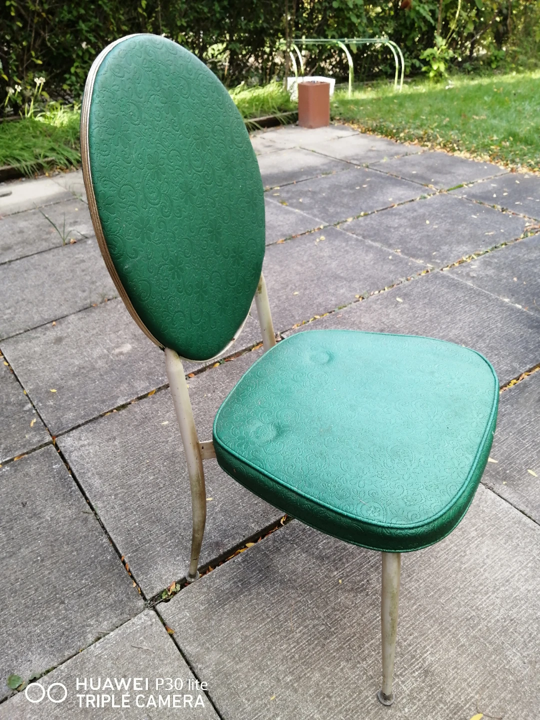 Vintage Green Dining Chair - photo 3