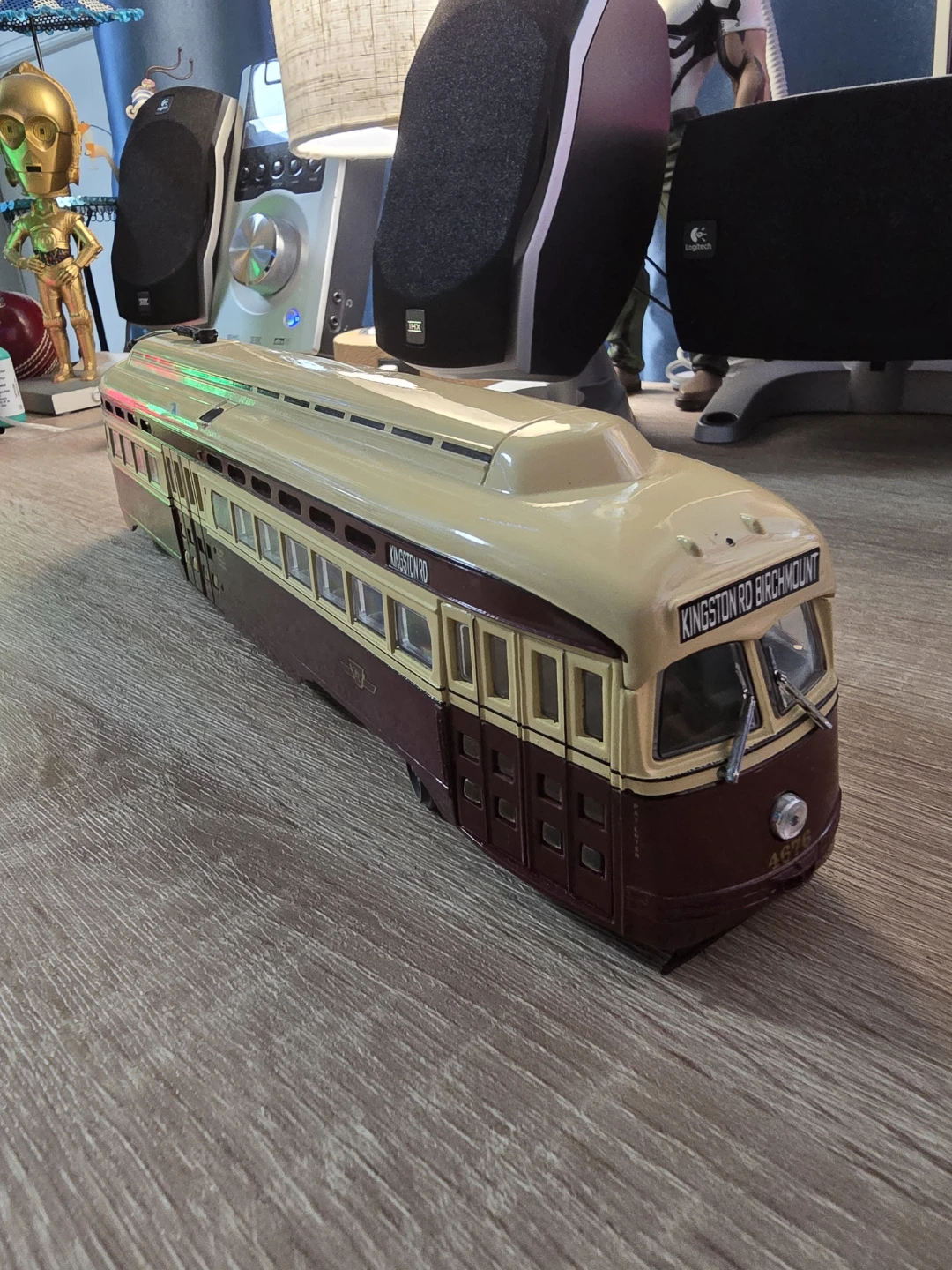 Vintage collectible TTC PCC Streetcar Model 4676