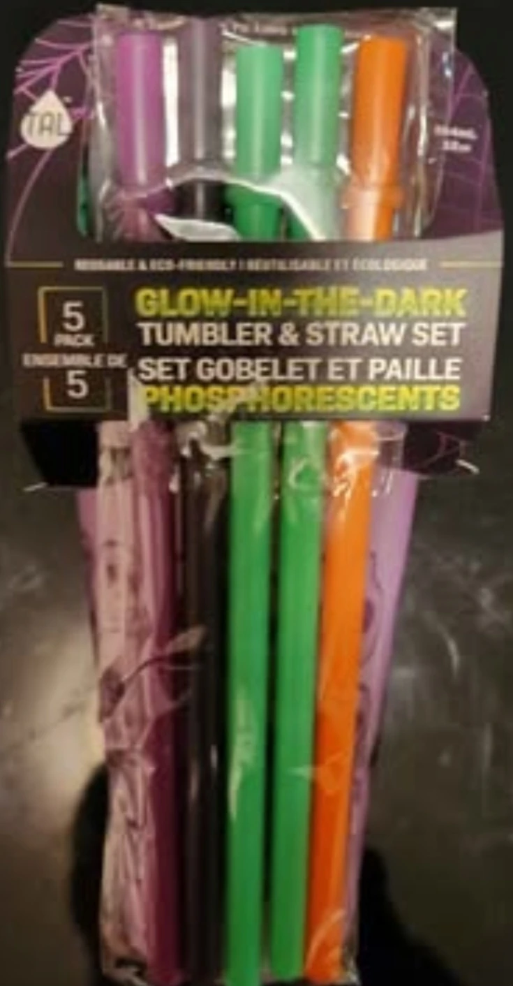 5 Tall Glow in the dark Halloween tumblers - photo 5