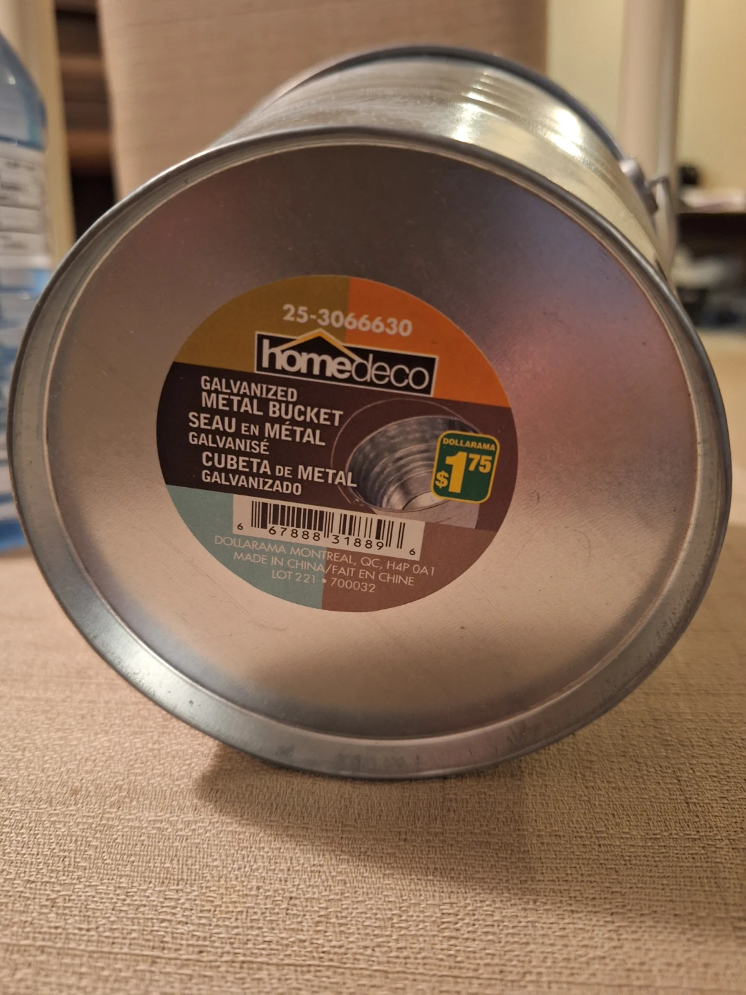 Home Deco Galvanized Metal Bucket - photo 3