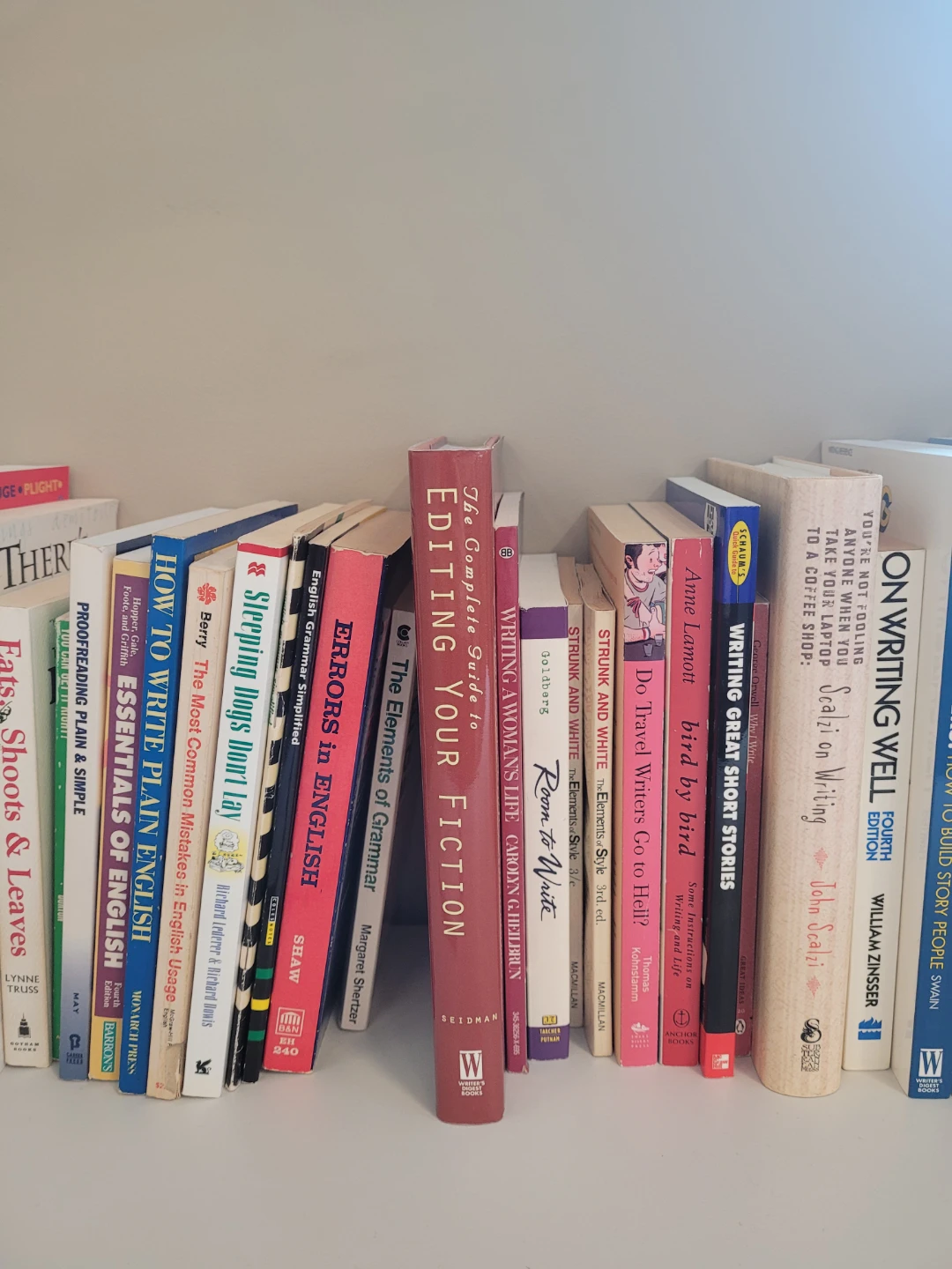 Books on writing, editing - photo 2