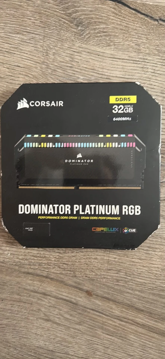 Brand New Corsair Dominator Platinum RGB 32GB DDR5 Memory