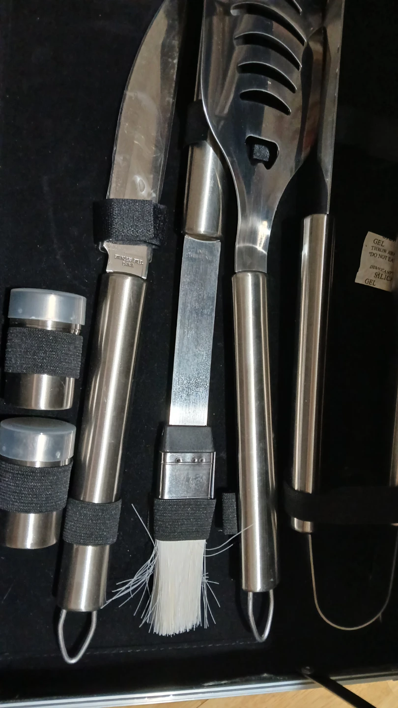 Stainless steel BBQ set for $60.00 - photo 3