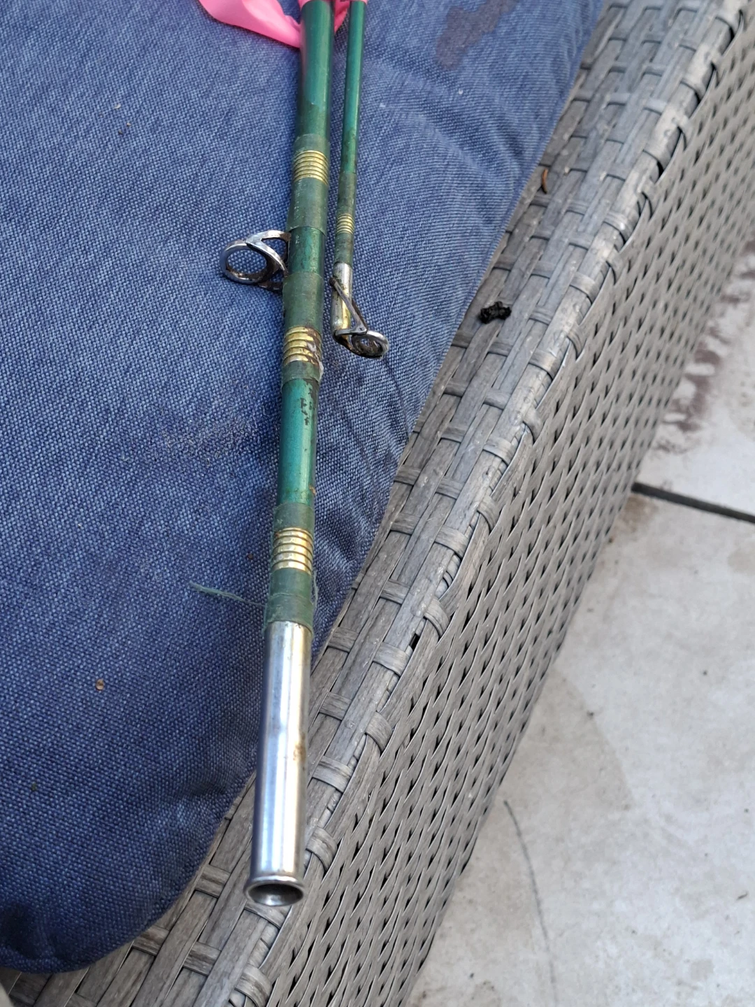 Vintage S&A Steelite Fishing Reel and Rod - photo 4