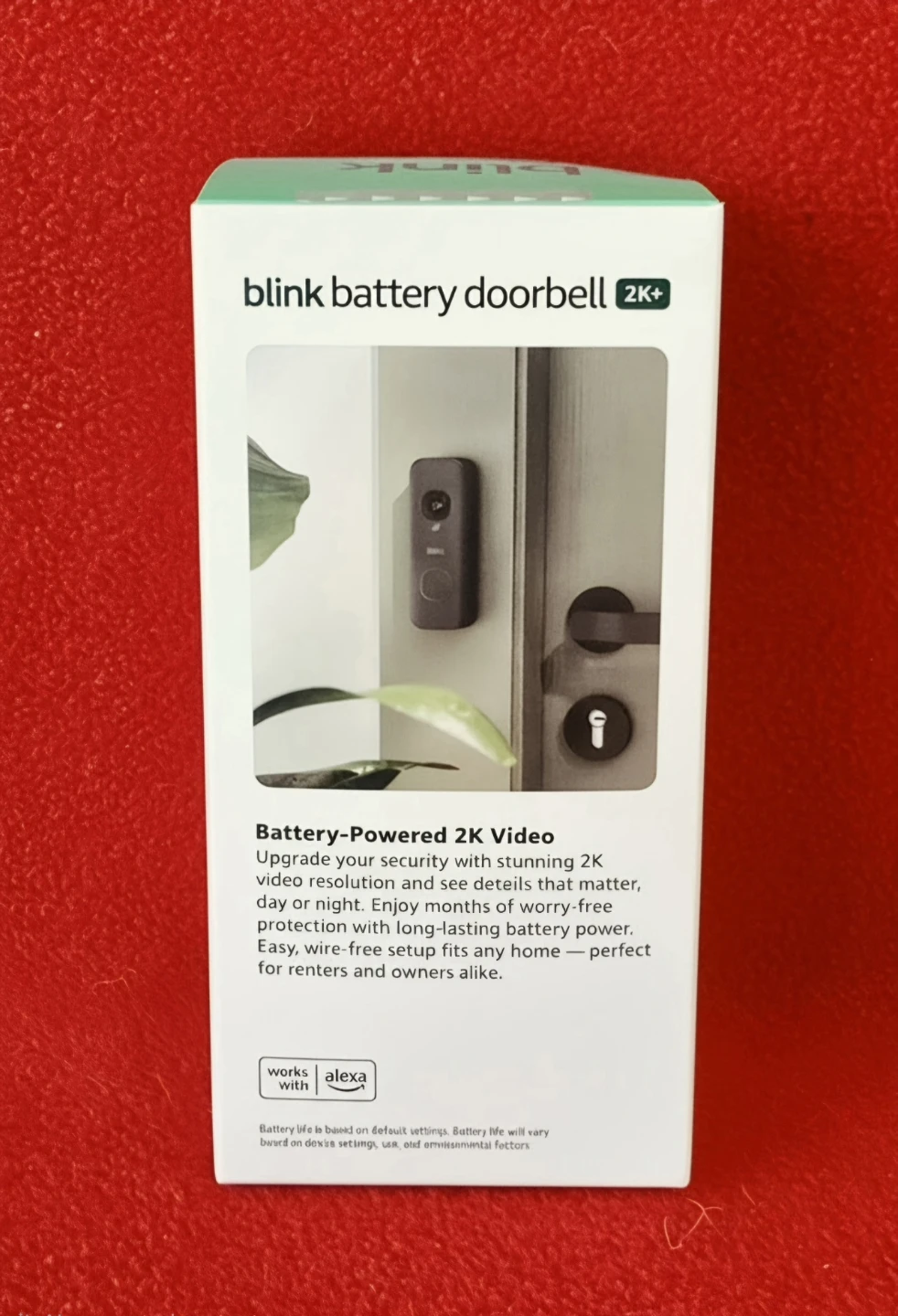 Blink Battery Doorbell 2K+ ~ NEW! - photo 3
