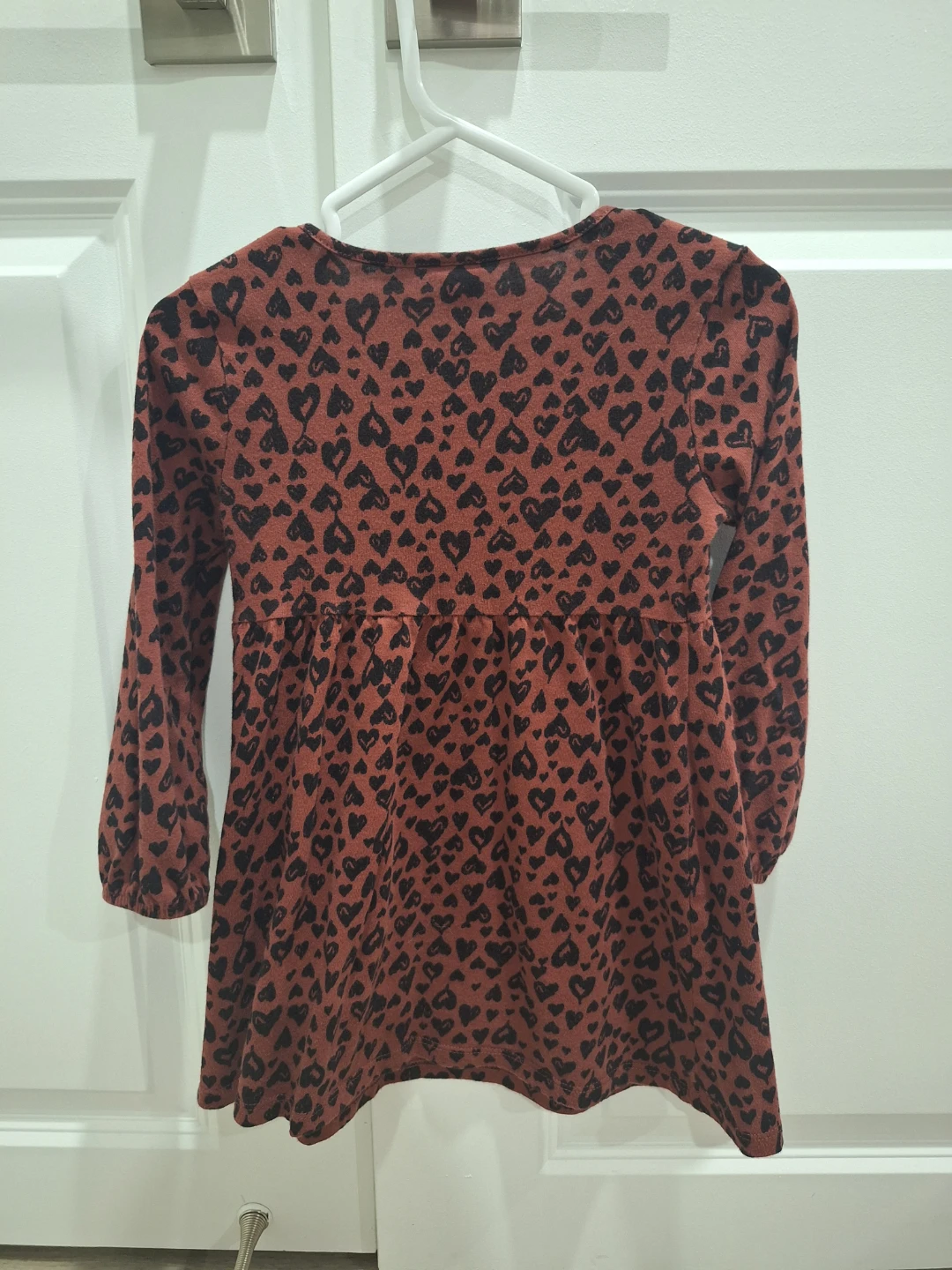 Old Navy toddler long sleeve heart dress - photo 2
