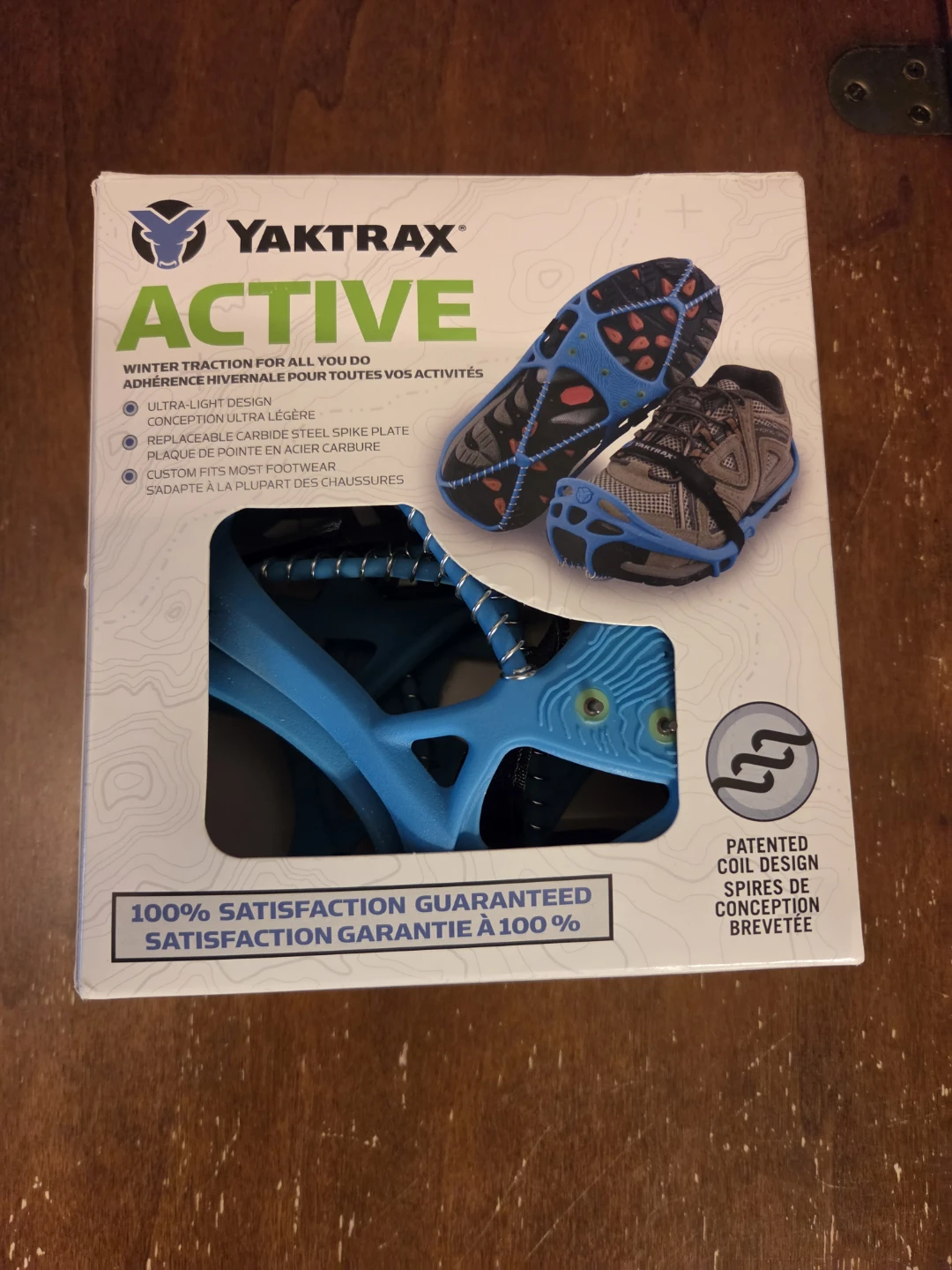 Yaktrax Active Ice Traction Device - Medium