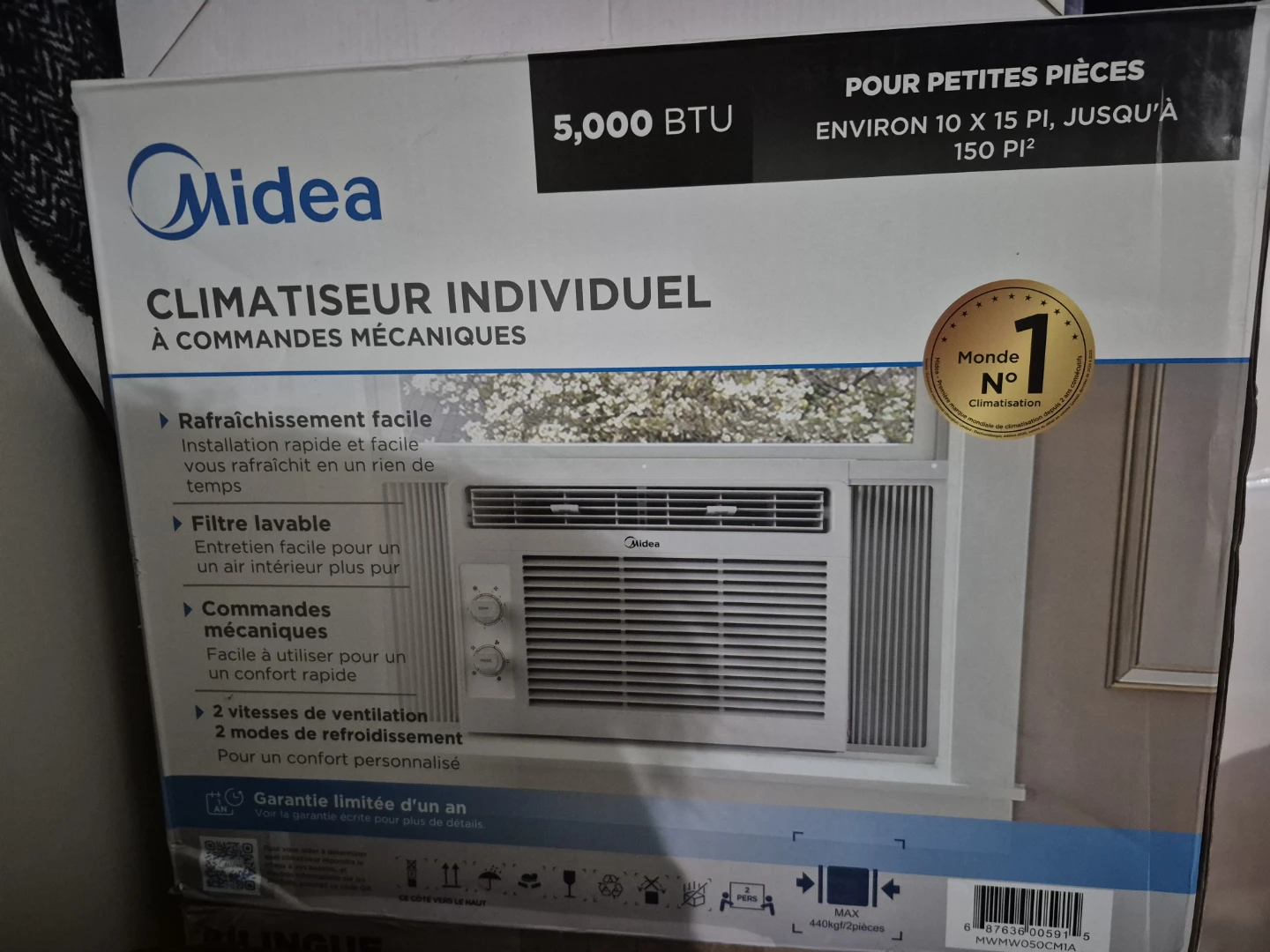 Midea 5,000 BTU Window Air Conditioner