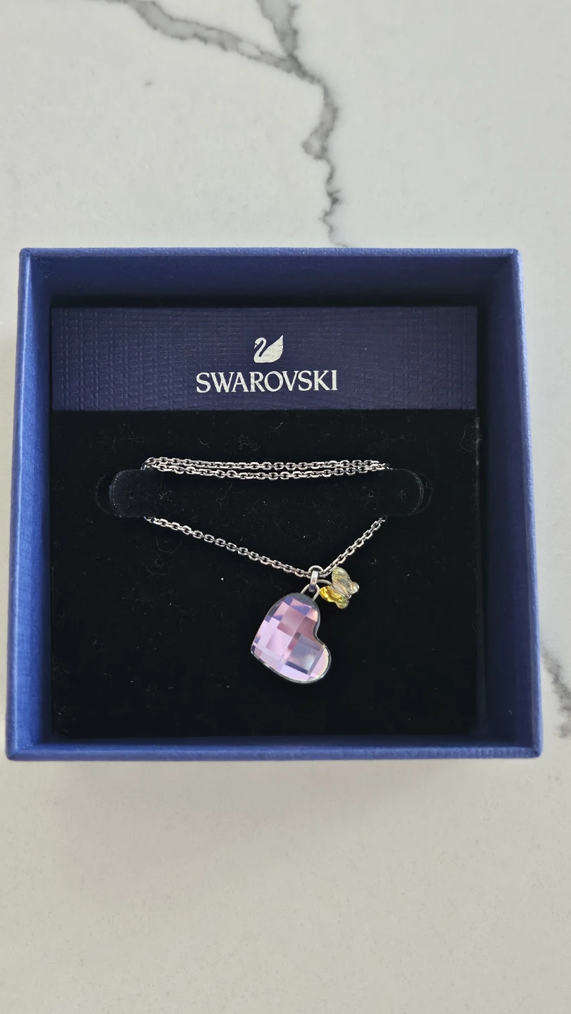 Swarovski Heart Pendant Necklace