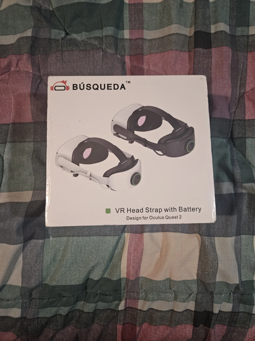 BÚSQUEDA VR Head Strap with Battery for Oculus Quest 2