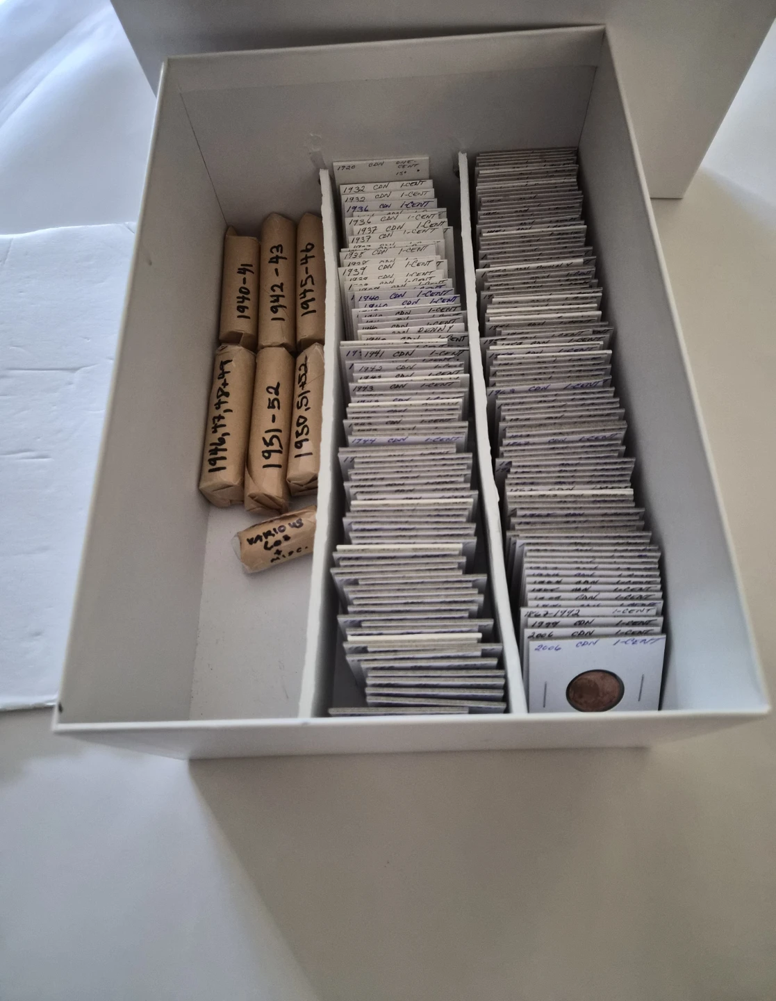 Canadian Pennies Lot
