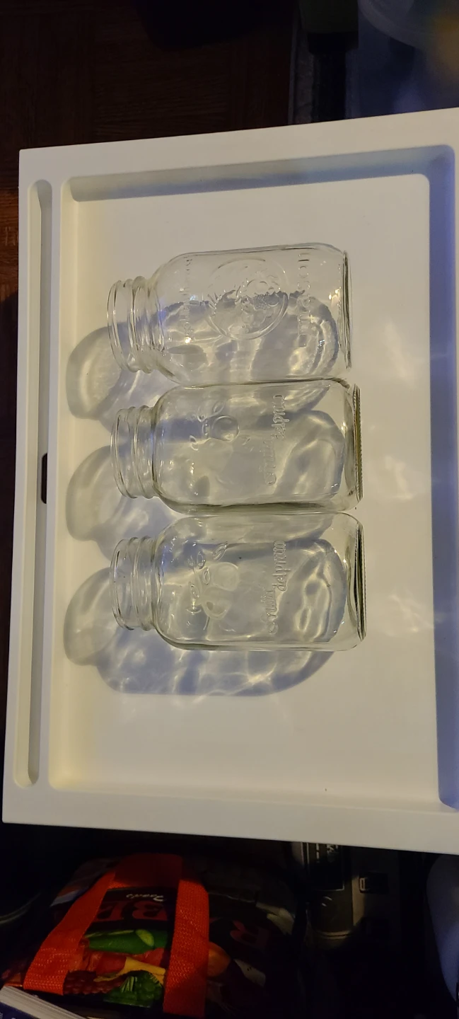 3 Glass Mason Jars - photo 2
