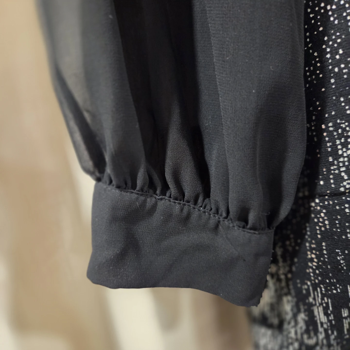Le Chateau Black and Silver Dress - photo 5