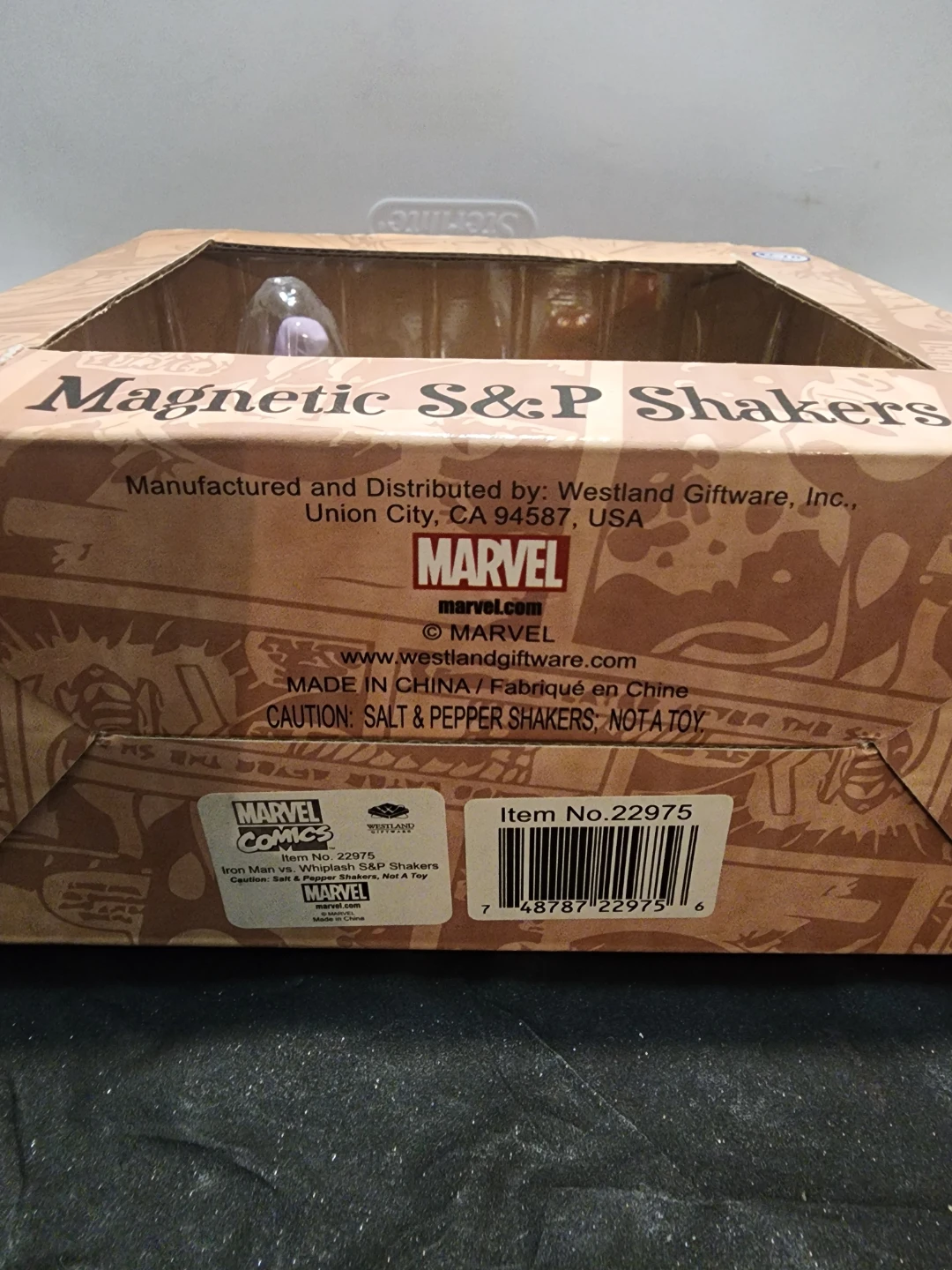 Westland Marvel Iron Man vs. Whiplash Salt & Pepper Shakers - photo 4
