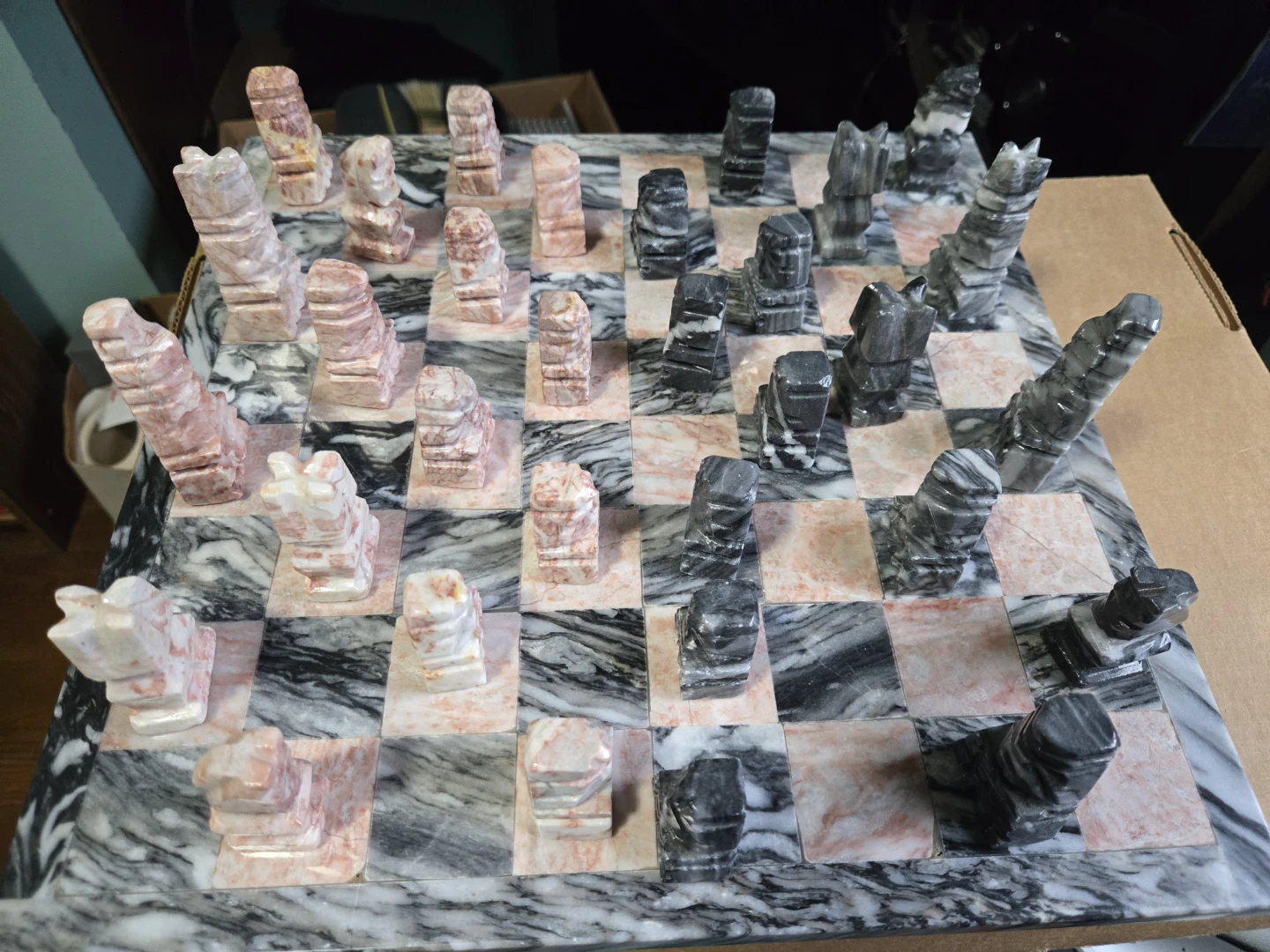 Stone Marble Chess Set