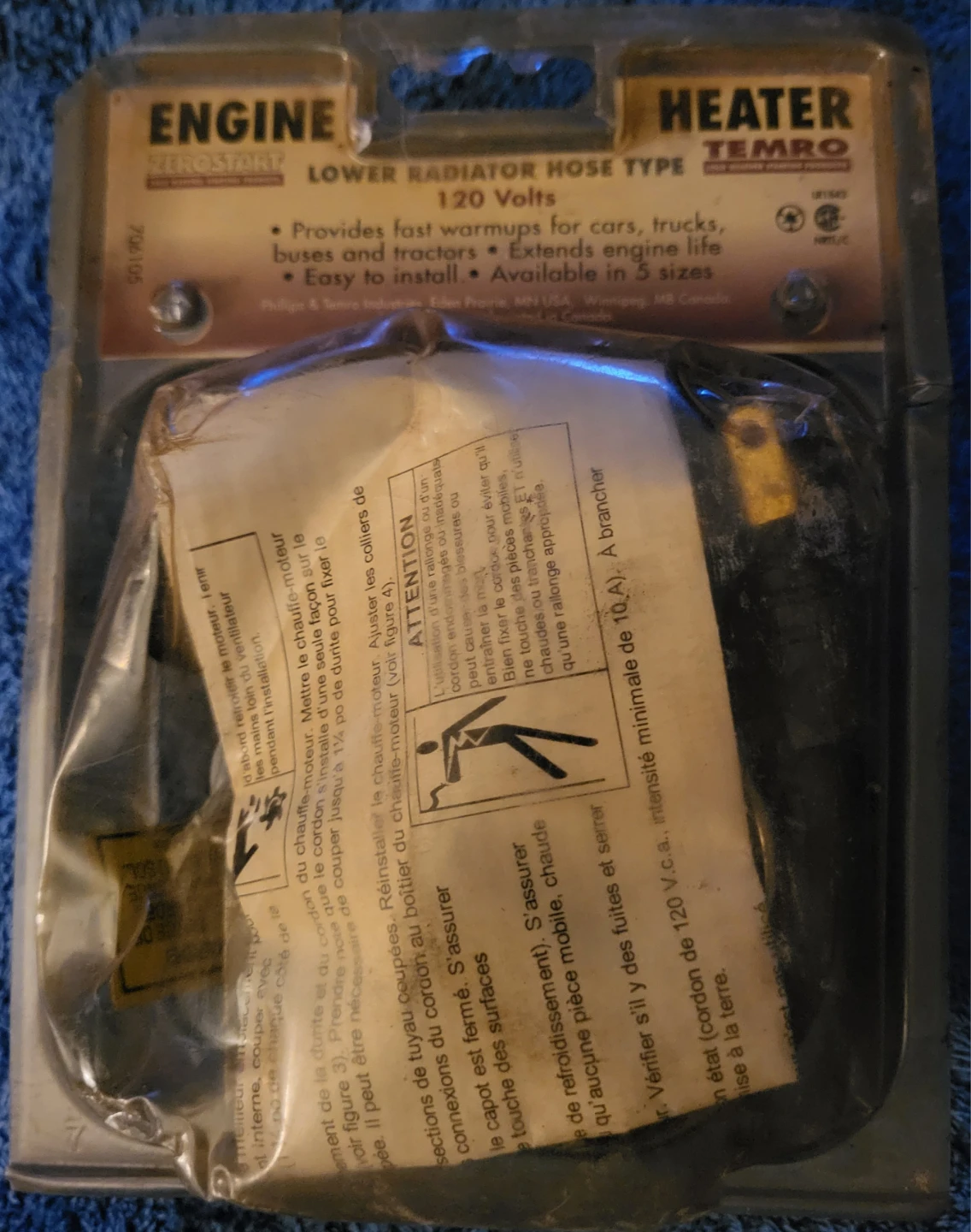Zerostart Temro Lower Radiator Hose Engine Heater 2 inch - photo 2