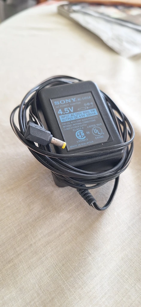 Sony AC-E455A AC Power Adaptor - photo 2