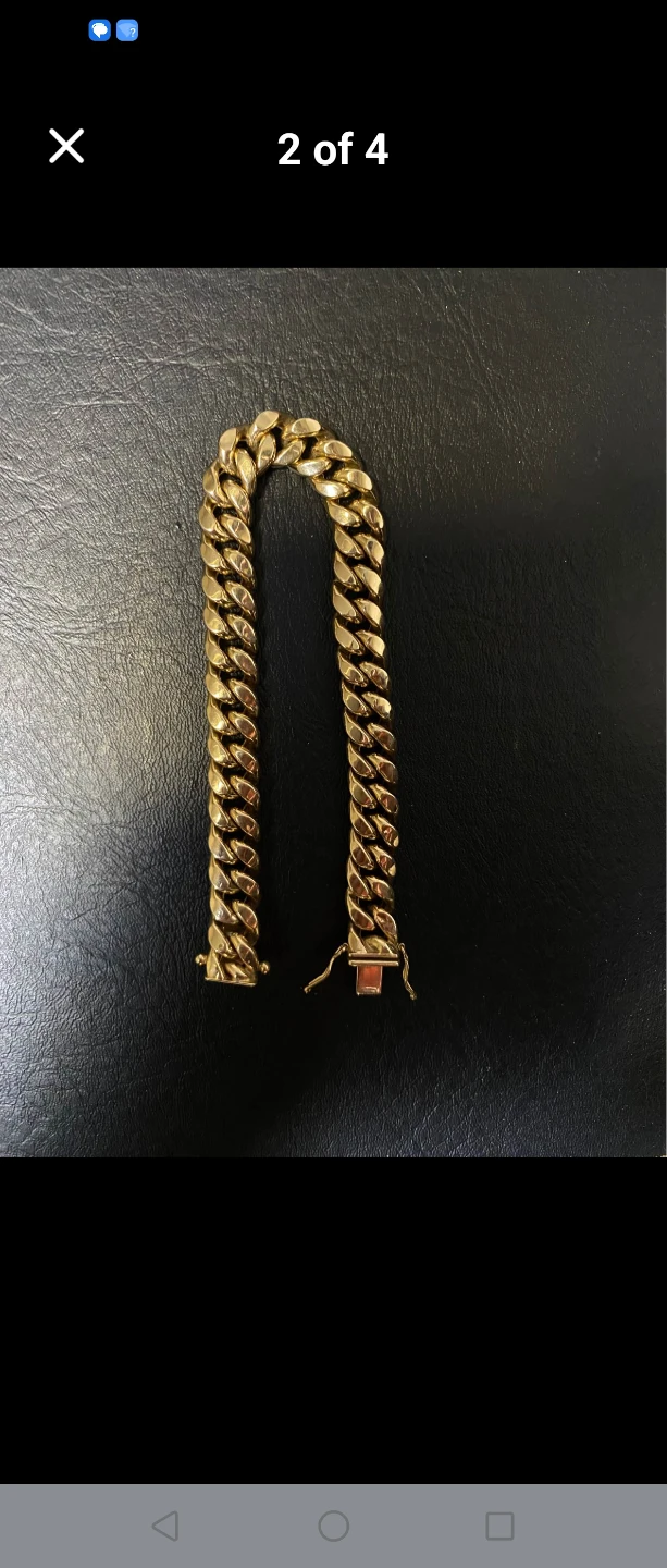 9mm Cuban Link bracelet - photo 2