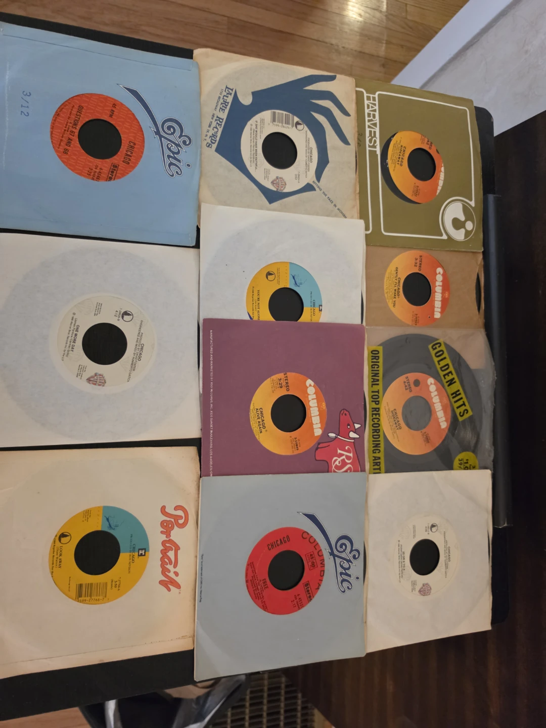 100+ Classic Rock & Pop 45 RPM Records – VG to NM