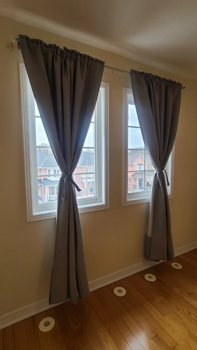 Premium Heavyweight Blackout Curtains - Set of 2 Panels - photo 4