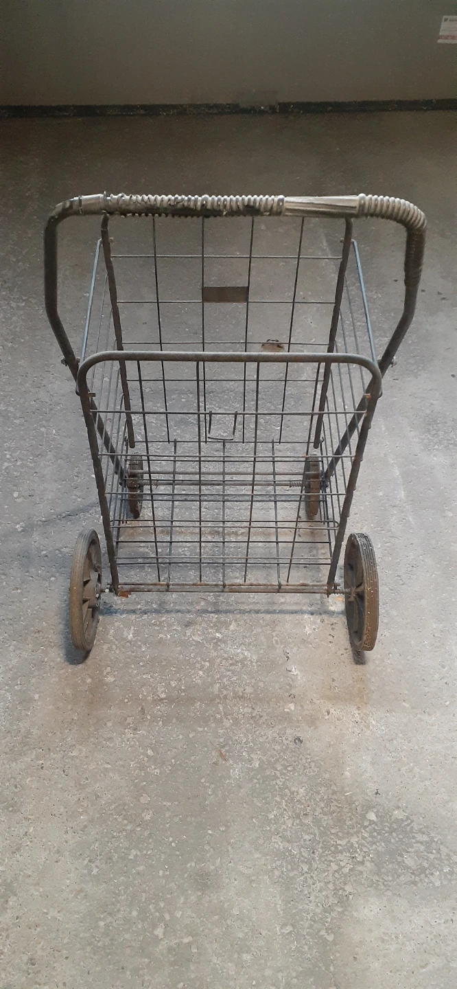 Metal Collapsible Shopping Cart - photo 4