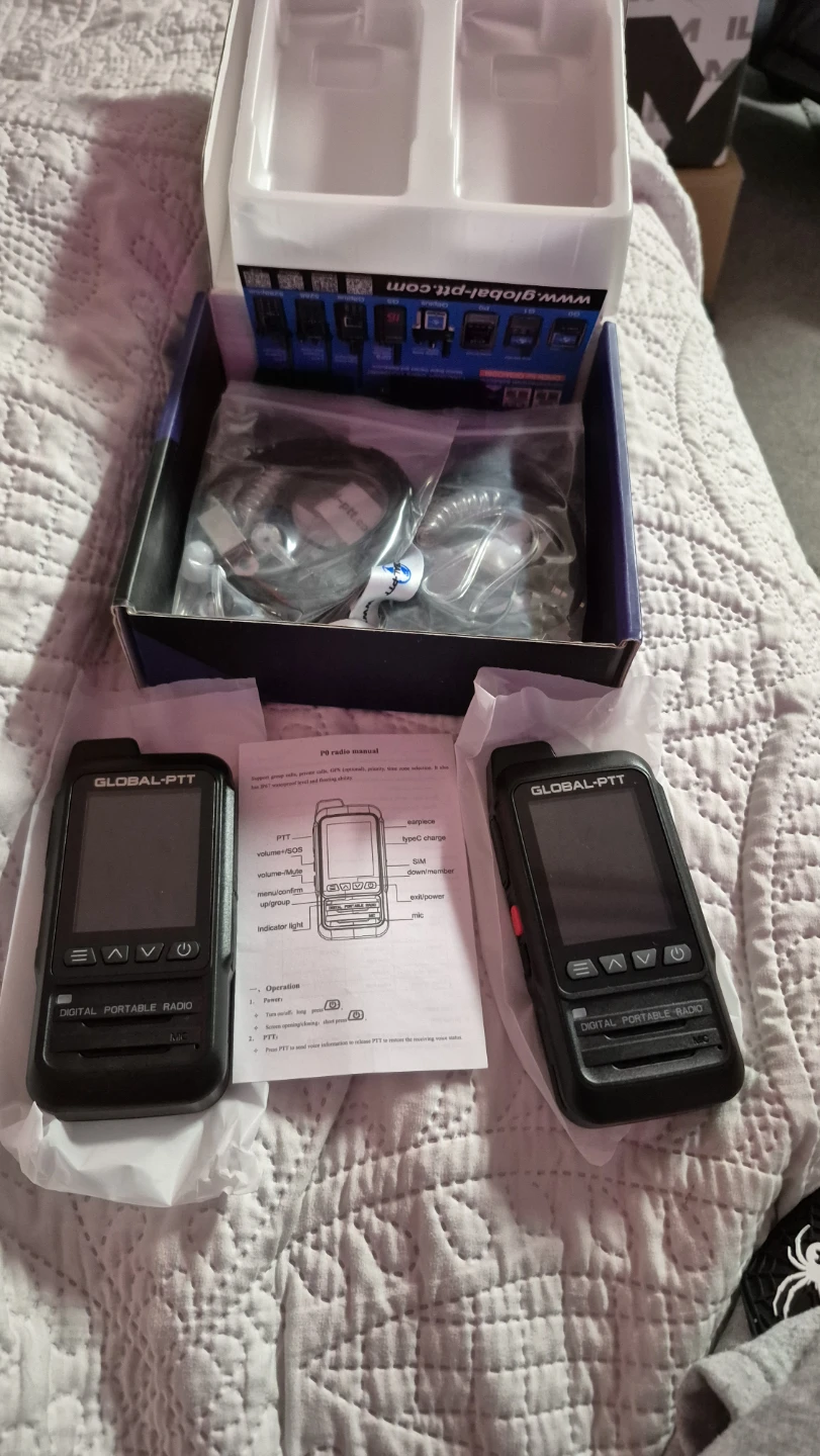 Global-PTT PoC Digital Portable Radios