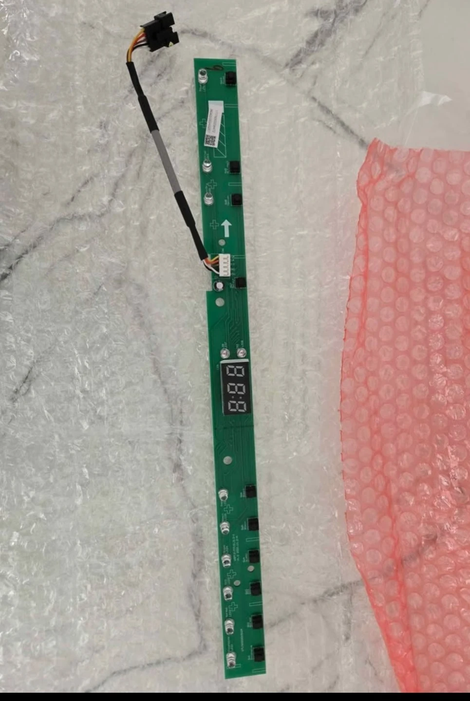 Whirlpool Dishwasher Control Panel Display W11225852