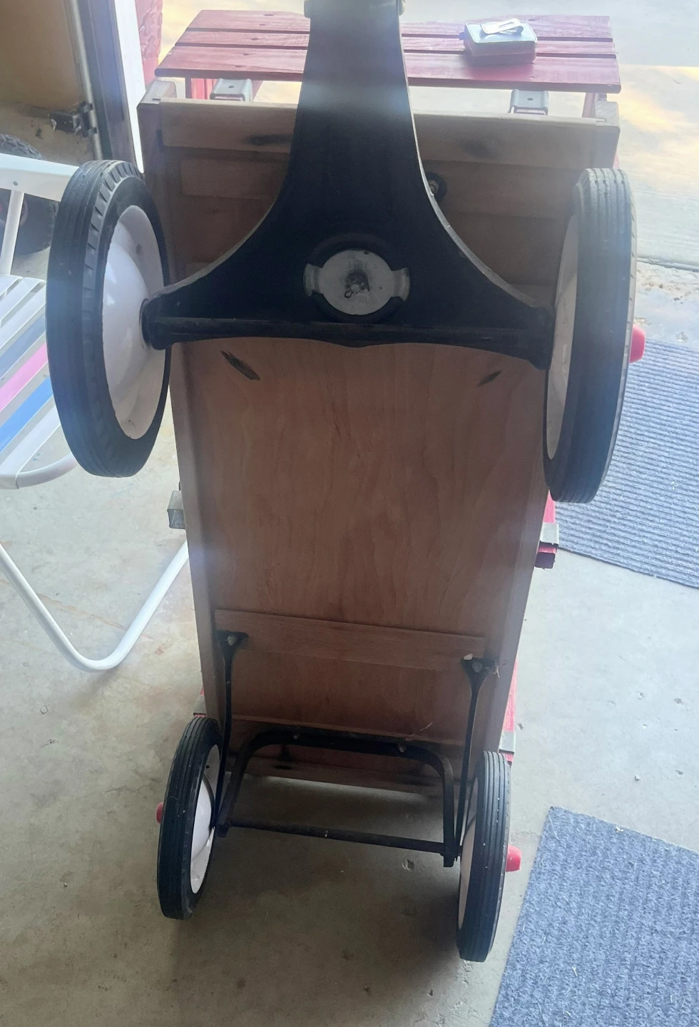 WOODEN RADIO FLYER TOWN & COUNTRY WAGON - photo 2