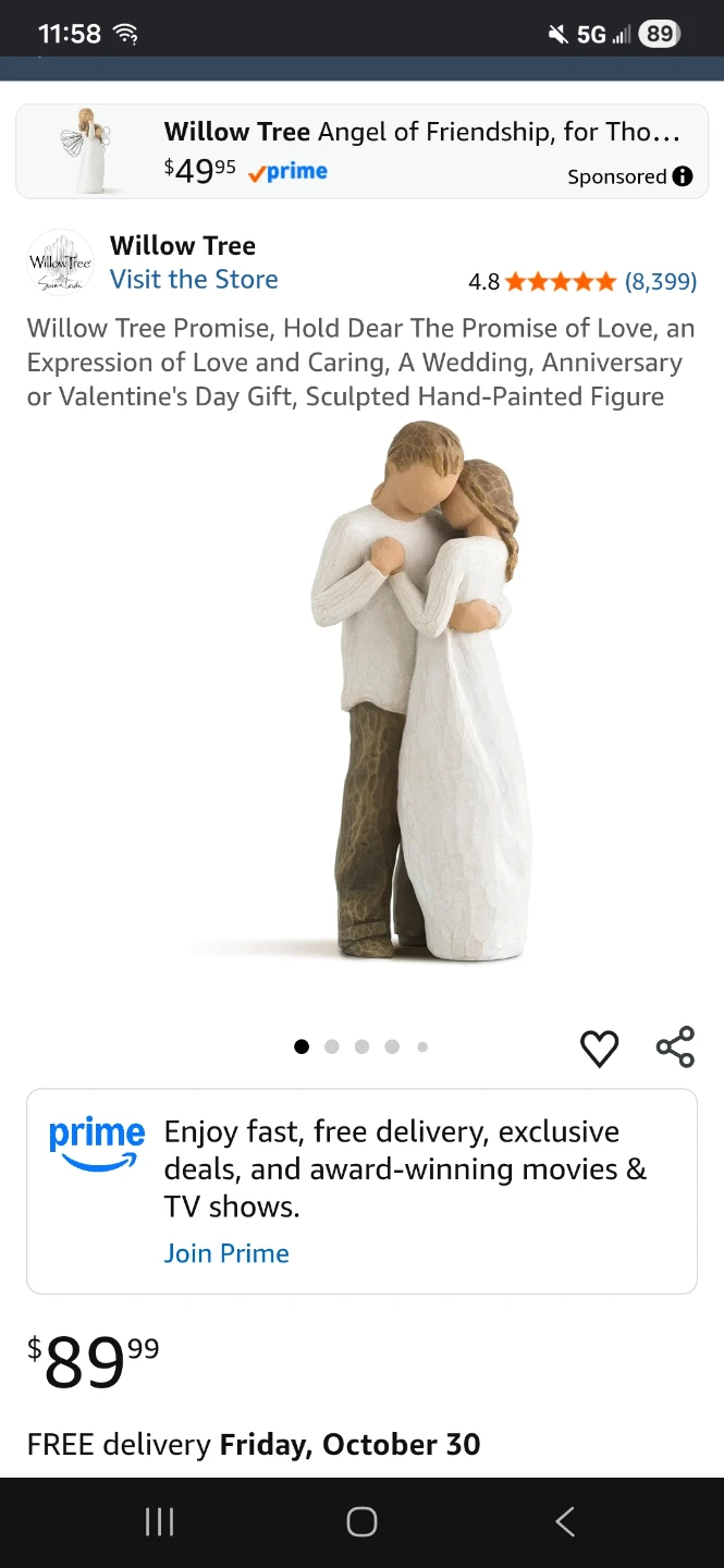 Willow Tree Promise Figurine