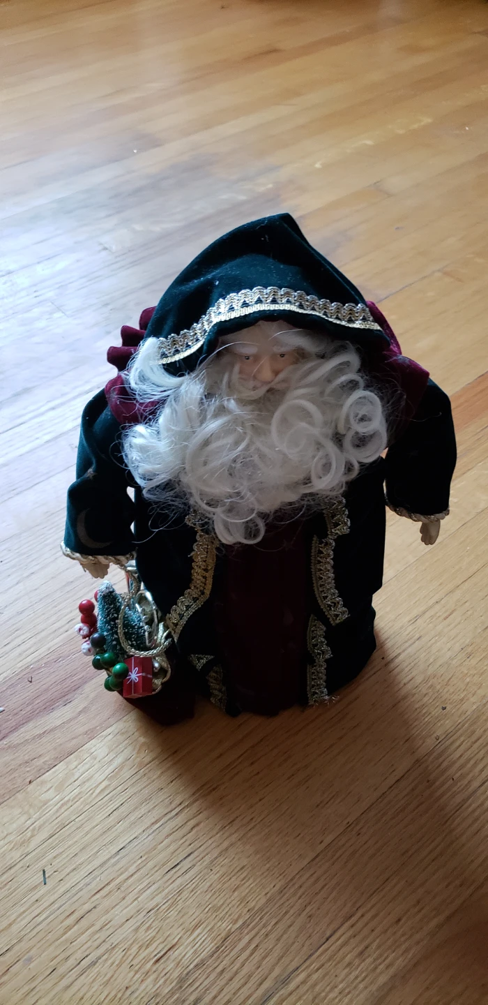 Vintage Style Santa Claus Christmas Figurine - photo 2
