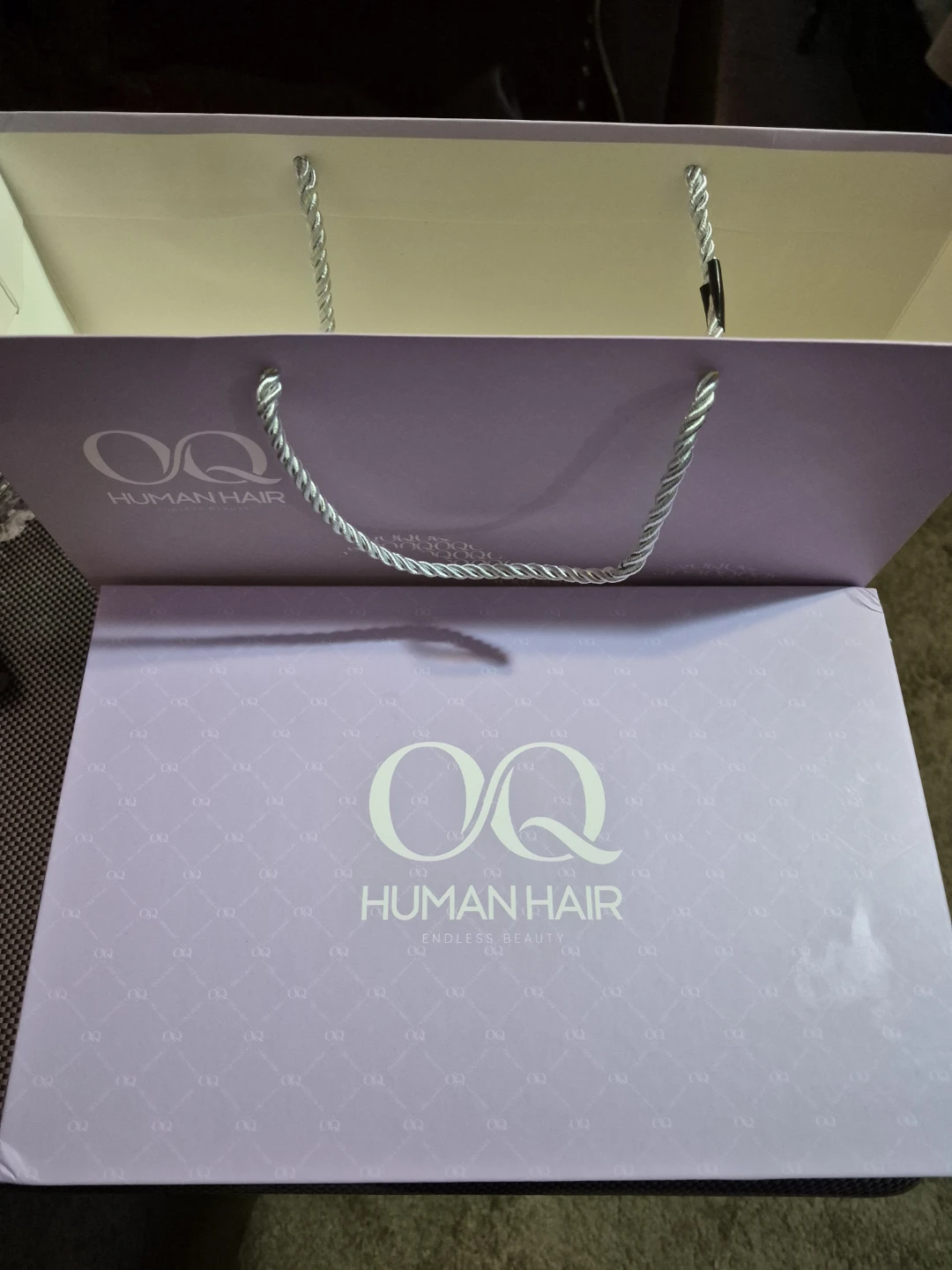 OQ Human Hair Kinky Straight 26 inch