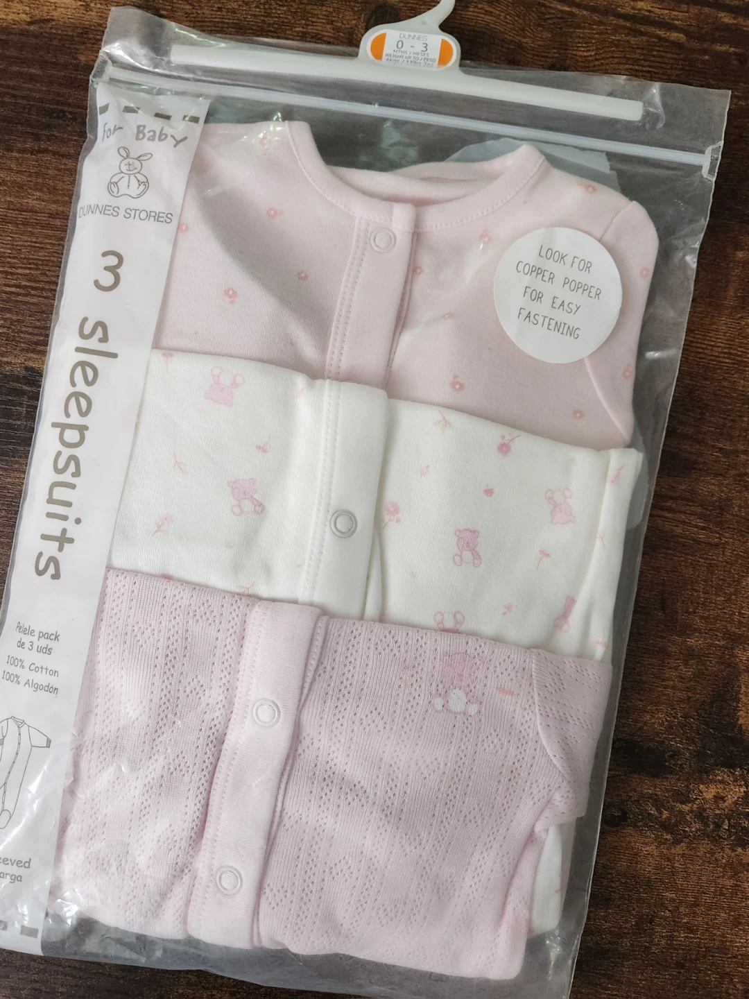 George Baby Sleepsuits 0-3 Months - photo 2