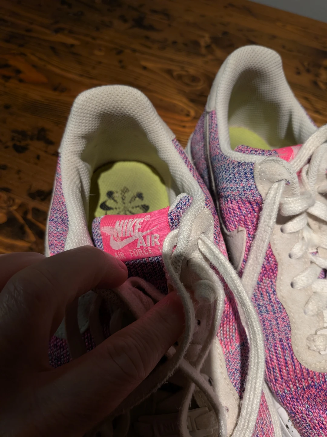 Nike Air Force 1 Crater Flyknit Pink - photo 3