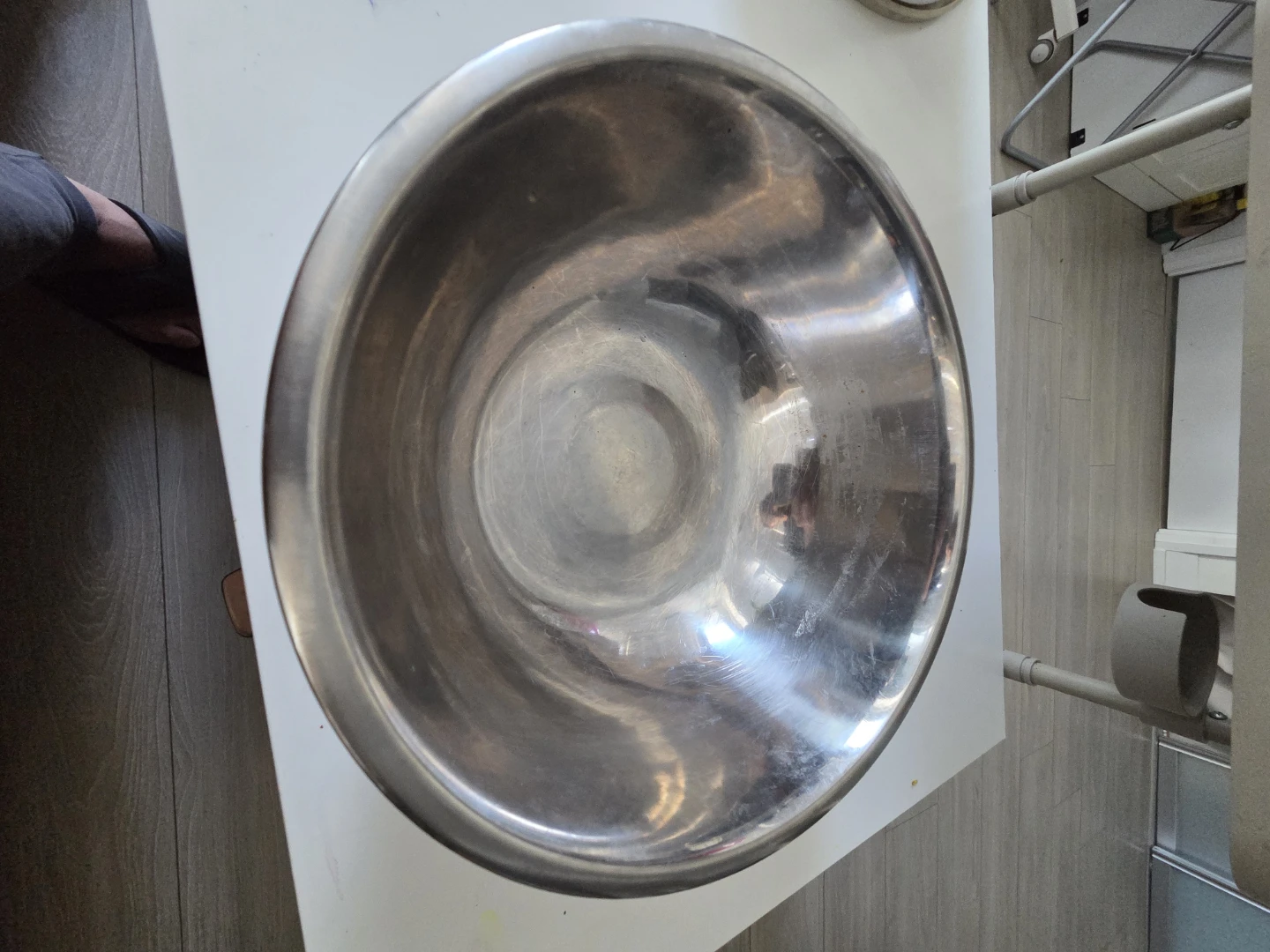 Large Stainless Steel Mixing Bowl